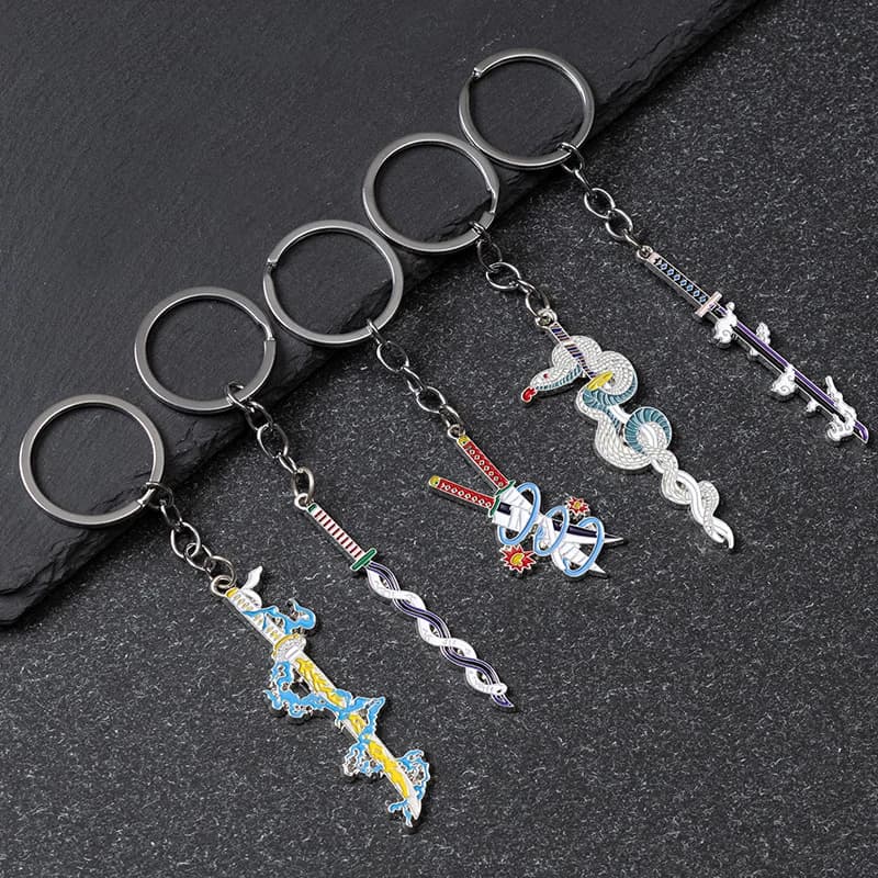Demon Slayer Nichirin Sword Keychain