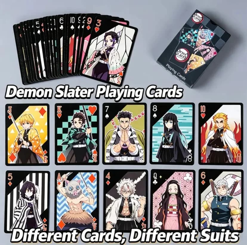 Demon Slayer Playing Cards Set