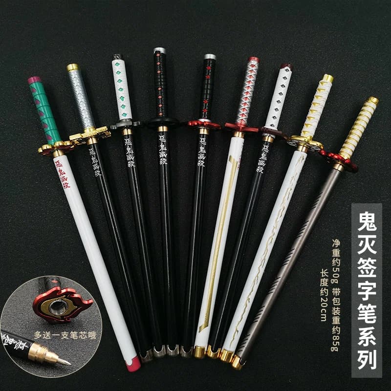 Demon Slayer Weapon Sword Gel Pen