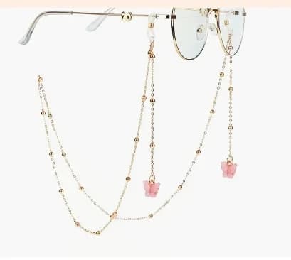 Metal Glasses Chain (5piece)