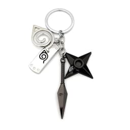 Naruto Akatsuki Red Cloud Keychain