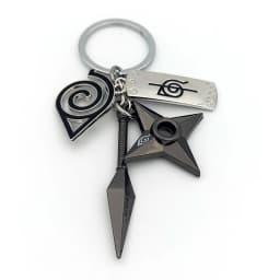 Naruto Akatsuki Red Cloud Keychain